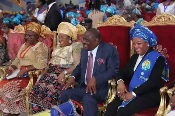 Former First Lady, Patience Jonathan, Spotted At An Event In Port Harcourt (Photos)